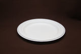 Terrahue 7 inch Cake/Snack Plate, Biodegradable, Compostable, Sugarcane fiber, Eco-friendly
